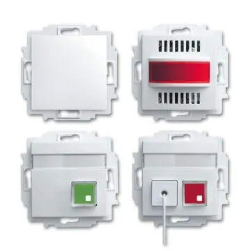 Busch-Jaeger 1510 UC-914-101 Call set for disabled toilet, according to DIN0834 alpine white