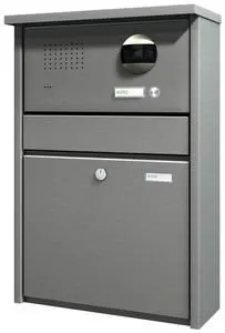 Ritto RGE1401120 Letterbox surface-mounted vertical video, Pur, stainless steel