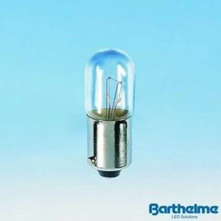 Barthelme 00224825 KRL 10x28mm BA9s 48V 25mA tube lamp