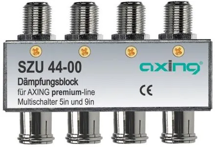 Axing SZU04400 SAT attenuation block