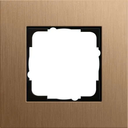 Gira 021138 1f Esprit bronze cover frame
