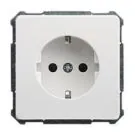 ELSO 205204 flush-mounted socket with child protection 16A pure white