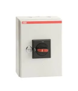 ABB Stotz-Kontakt OTL16T4M, safety switch 4-pole 7.5 kW 400V with black handle, 1SCA022613R0140