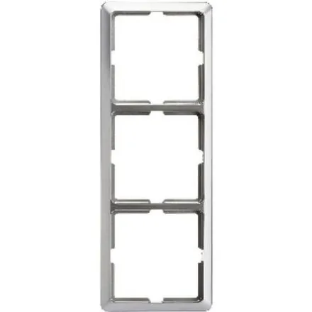 ELSO 2043111 Frame 3-way SCALA stainless steel effect