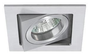Brumberg 512811 NV recessed spotlight 1xGX5.3/50W aluminum matt