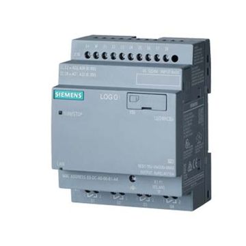 SIEMENS 6ED10522MD080BA2 LOGO! Basic module 12/24 V | without display, 8 DE (4 AI)/4DA, relay