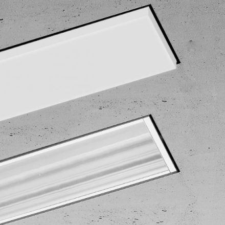 LTS LK-P 045.005.1 AOV/... white surface-mounted housing Lichtkanal70 ws Alu ( 652588 )