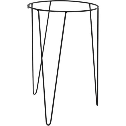 Siena Garden EZD0001 plant stand Riga 31cm black, height 50cm