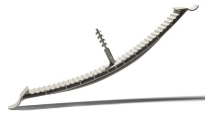Schnabl 30450 KB 26 H0 PP light grey cable bracket