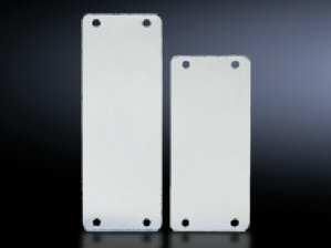 RITTAL 2477000 cover plate galvanized 16-pin cut-outs pack of 20.