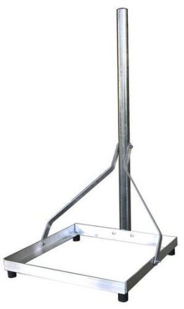 ASTRO Strobel 00370052 STH 50 Aluminium 50x50cm L: 1m D: 50 Terrace stand / balcony foot