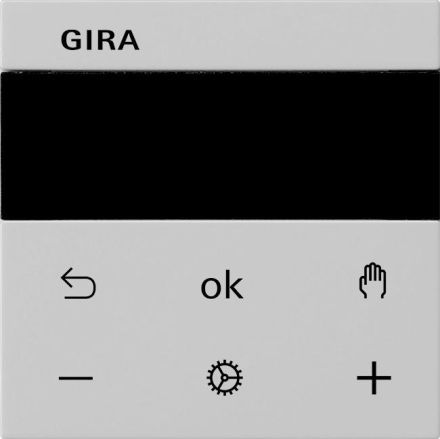 Gira 5394015 S3000 RTR BT Sys 55 grey room temperature controller