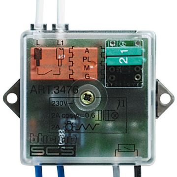 Bticino 3476 mini actuator 1-way SCS