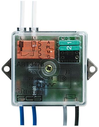 Bticino 3476 mini actuator 1-way SCS