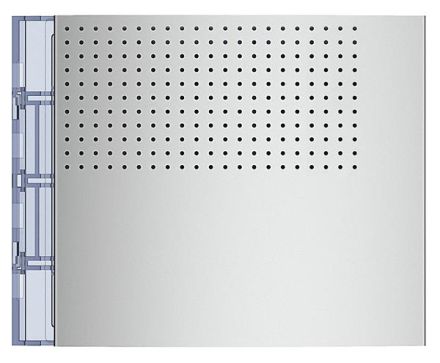 Bticino 351001 Front panel SFERA New BASIS for loudspeaker ALLMETAL