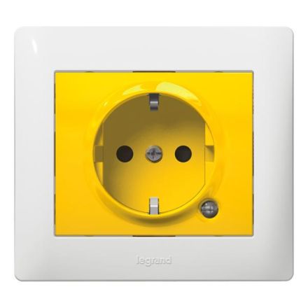 Legrand 771047 socket illuminated Galea , (yellow)