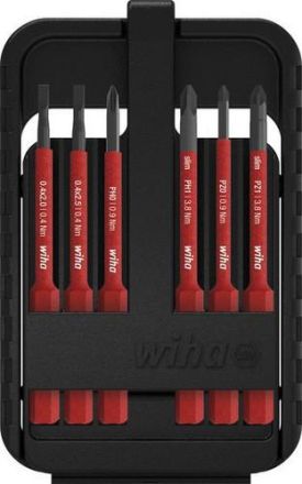 Wiha 43160 SB2831B903 slotted, Phillips, Pozidriv 6 pcs.