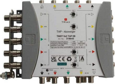 Triax 318643 TMST 5x2 TAP branch