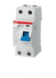 ABB Stotz-Kontakt F202 A-80/0.03 110V, F202A-80/0.03 FI switch type A 110V RCCB, 2P, 80A, 30mA, for 110V AC mains, 2CSF202199R1800