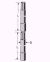 Kathrein ZSA46 plug-in mast 2m/48mm