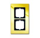 Busch-Jaeger 1722-823-101 cover frame, 2-way frame gold
