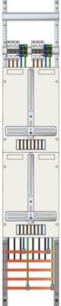 ABN 3Pkt 2Z lockable HS 5-pole 250x1350mm meter panel (Z19220)