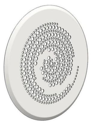 Glen Dimplex 377360 DVG RE Circles Valve Grille