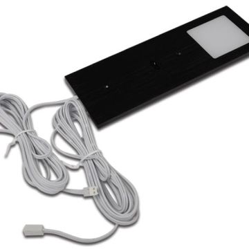 Hera PAD-MS.20 PAD single light with IR switch black, Black