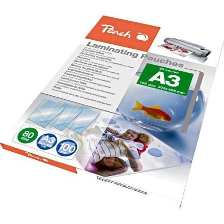 Peach PP580-01 Laminating Film A3 80mic PP580-01, Films