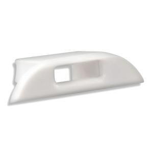 DOTLUX 3961 PVC end cap for profile/cover 7I grey, with cable entry