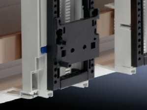 RITTAL 9342800 Pin block for supporting frame W 45mm PU=5pcs.