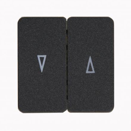 Kopp 331515008 HK02 anthracite double rocker switch