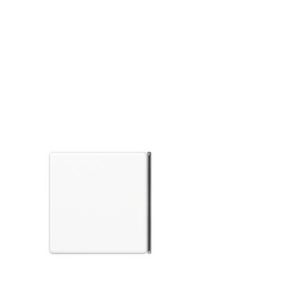 JUNG A404TSANWW23 button set F40 series A/AS | 4-way, bottom left, top right | alpine white