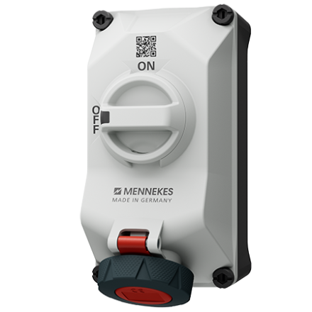 MENNEKES 5702506H DUO R 16A5P6h 400V IP67 wall socket