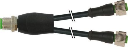 Murrelektronik 7000-40701-6530060 UR 3x0.34 sw UL/CSA+robot+drag chain 0.6m circular connector