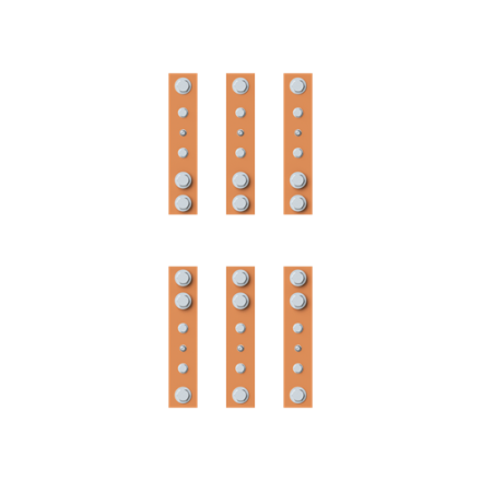 ABB Striebel & John 2CPX042015R9999 ZX5010 copper bar