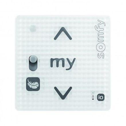 Somfy 1811315 blind switch 2p UP ws glz rocker IP20