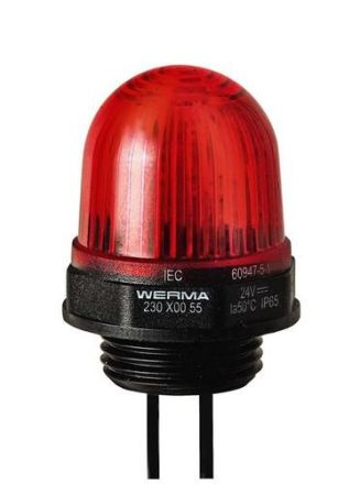 Werma 23010067 EM 115VAC RD LED permanent light