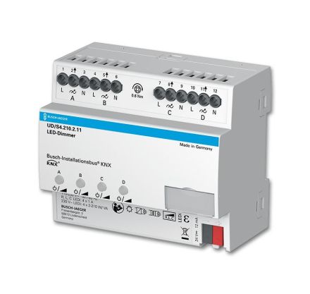 Busch-Jaeger 2CKA006197A0046 UD/S4.210.2.11 4x210 W/VA LED dimmer