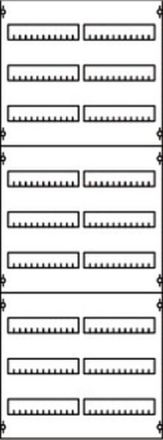 ABB Striebel & John 2V5A DIN rail device module row spacing 125mm, 9RE / BH5, 2FB, 2CPX037666R9999
