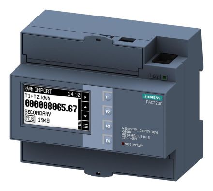 Siemens 7KM2200-2EA00-1JB1 SENTRON 7KM PAC2200-CLP measuring device