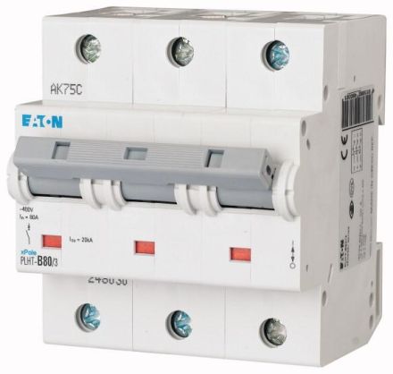 Eaton PLHT-B80/3 circuit breaker, 80A, 3p, B-Char , 248030