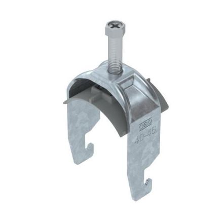 OBO Bettermann 1186742 2056 BS-U1-K-46 FT 40-46mm steel U-clamp