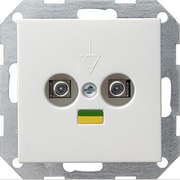 Gira 040503 Equipotential bonding 2-way System 55 pure white