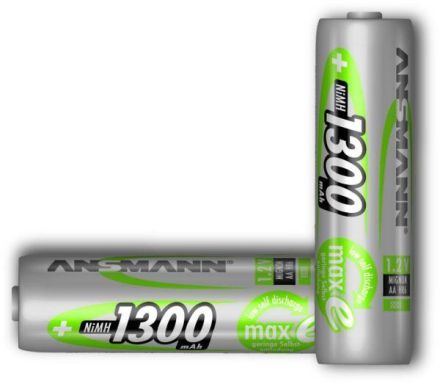 Hückmann 119541 Ansmann Mignon AA 1.2V 1300mAh battery