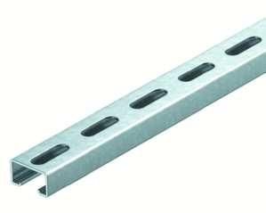 OBO Bettermann MS4022P6000FT 6000x40x22.5 perforated profile rail, 1121898
