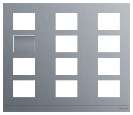 Busch-Jaeger 2TMA220160X0007 413812CF-S-03 Video 3/4 front panel