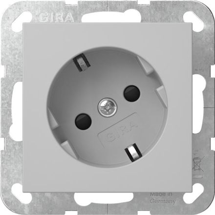 Gira 4418015 30°+SH System 55 gr m SCHUKO socket