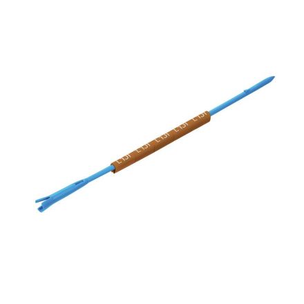 Weidmüller 0572901505 CLI R 1-3 BR/WS 1 cable marker on mounting mandrel
