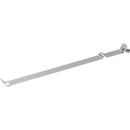Pröpster 111 265 G Alu with bead D:8mm for pipe D:100mm M6 pipe clamp